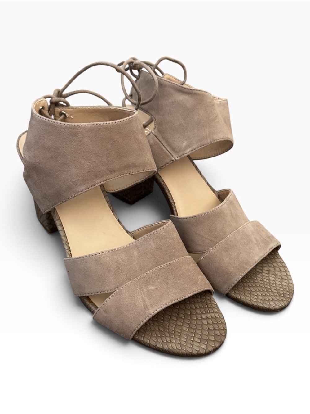 Franco Sarto Women L gem Dress Sandal, Sandstone